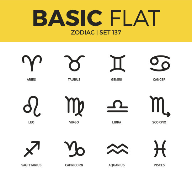 星座图标的基本设置图片下载