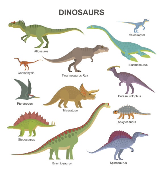 恐龙集合图片下载