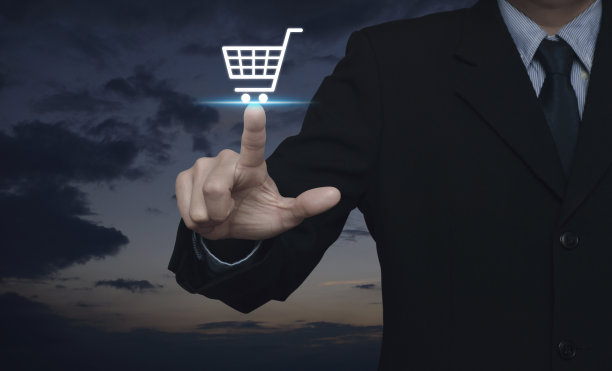 网上购物的概念图片下载