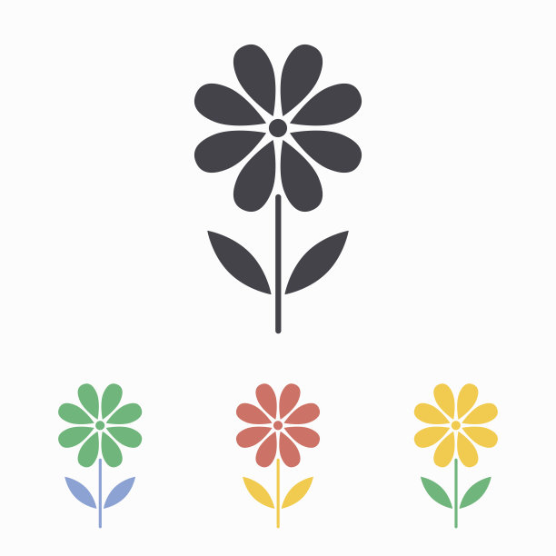 花朵图标。图片下载