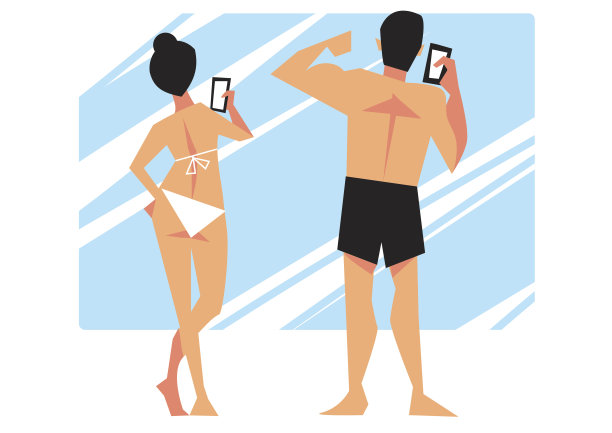 人们拍出非凡的自拍图片下载