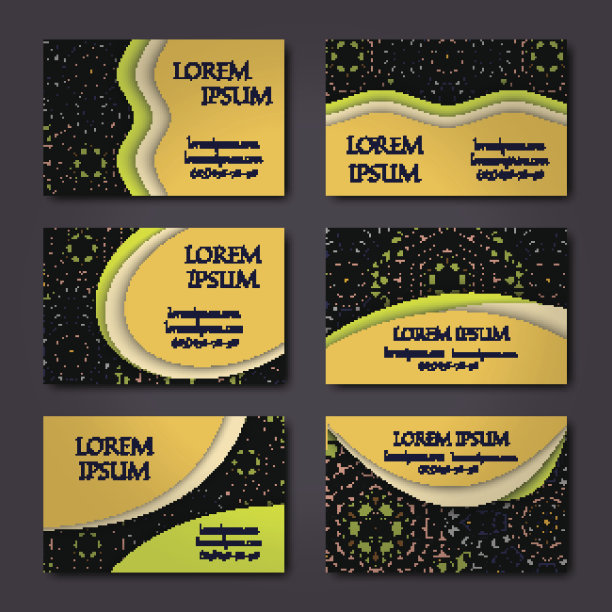 名片收集。复古元素。伊斯兰，阿拉伯，印度，奥斯曼帝国的主题。图片下载