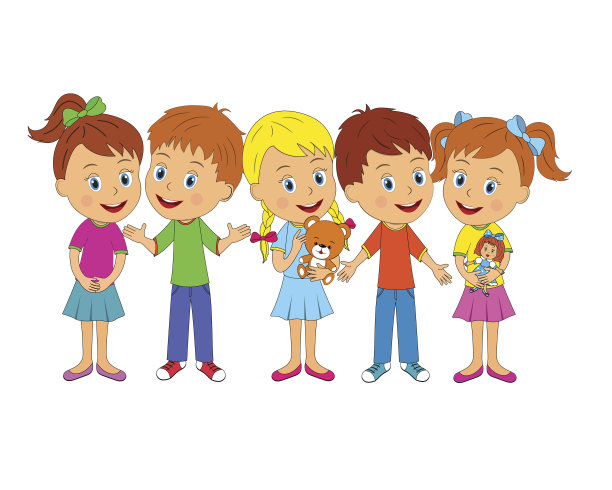 玩玩具的少男少女图片下载