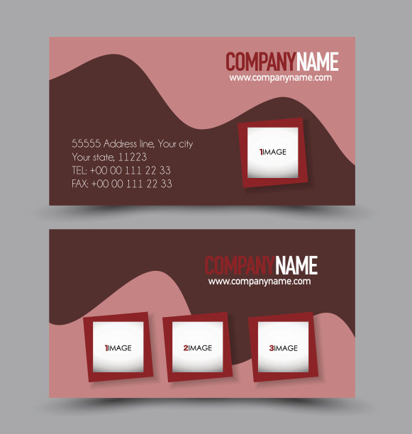 企业名片设计集模板公司风格。图片下载