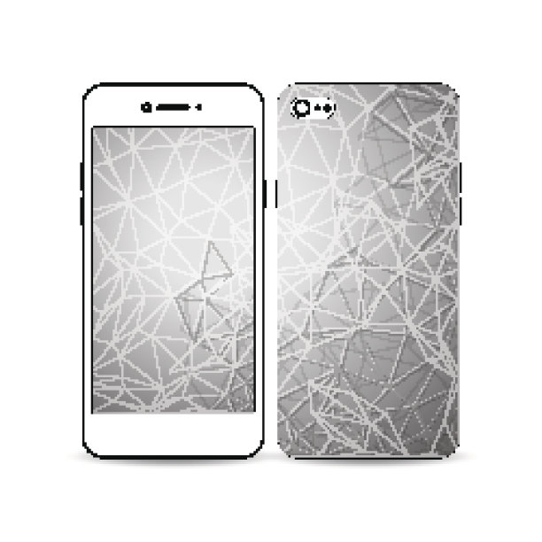 移动智能手机的一个例子的屏幕和掩护图片下载