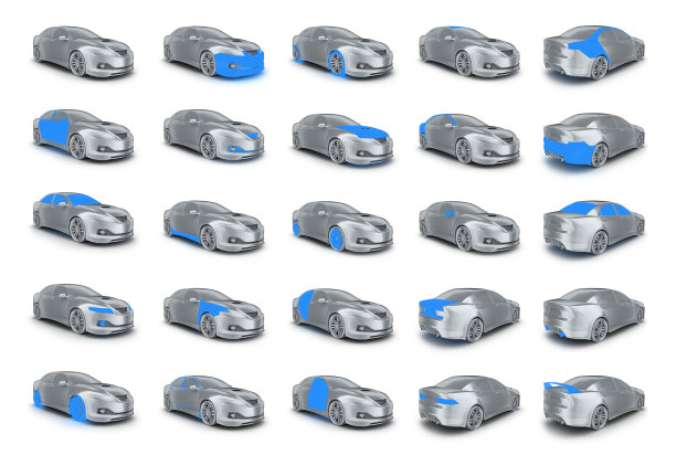 汽车的身体部位图片下载