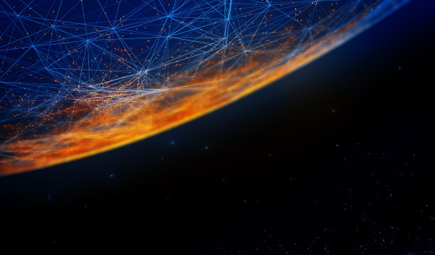 社交网络的概念，把世界各地的人团结在一起。素材图片