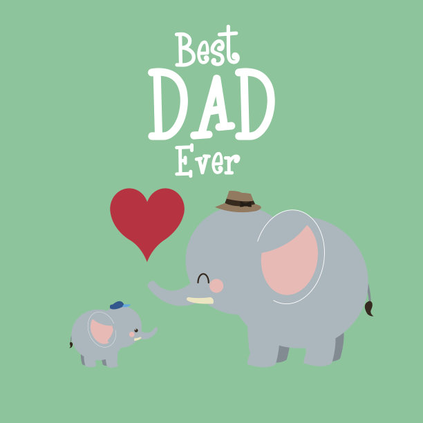 父亲节快乐图标设计图片下载