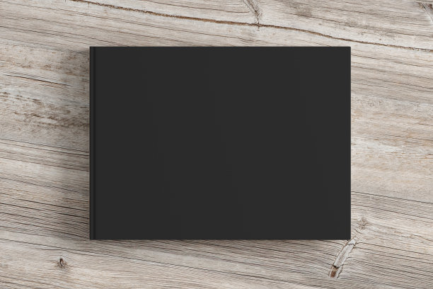 空白书封面孤立的背景图片下载