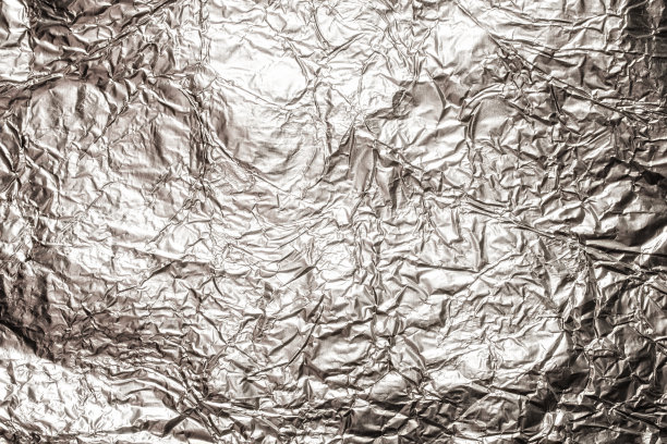铝箔光泽的纹理接近图片下载