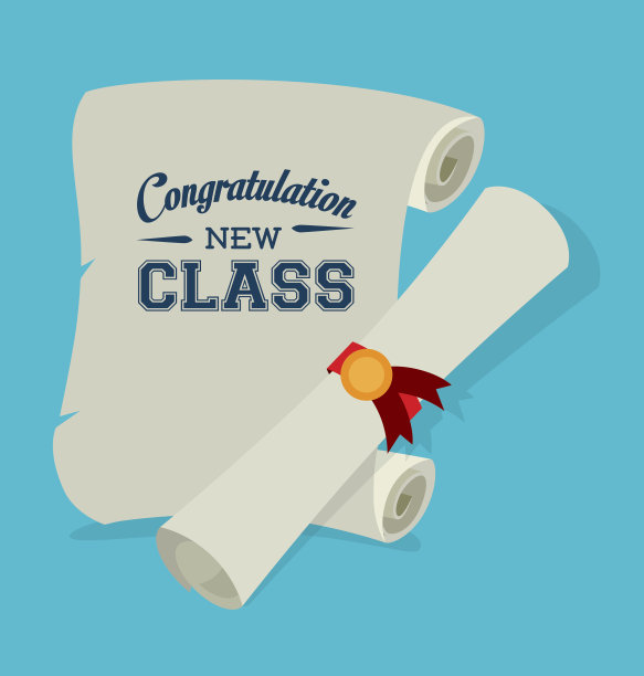 教育设计，矢量插图图片下载