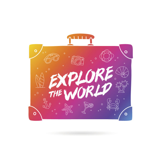 彩虹袋。探索世界图片下载