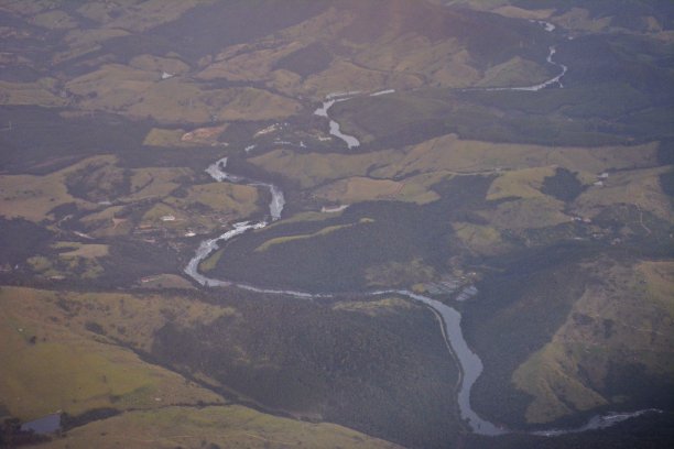São Paulo的乡村鸟瞰图图片下载
