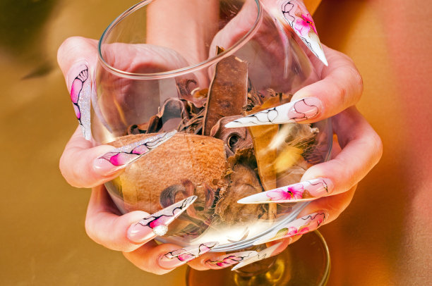 美丽的人造指甲图片下载