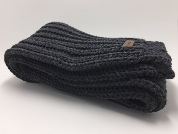 针织羊毛围巾图片下载