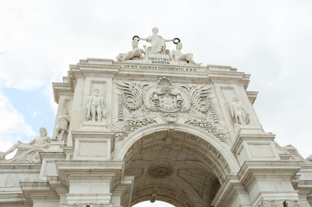 Rua Augusta Arch -里斯本-葡萄牙图片下载