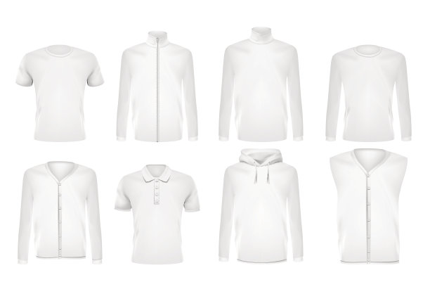 空白t恤模板图片下载