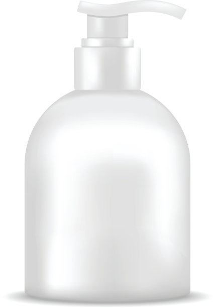 肥皂瓶与分配器泵。模拟，化妆包图片下载