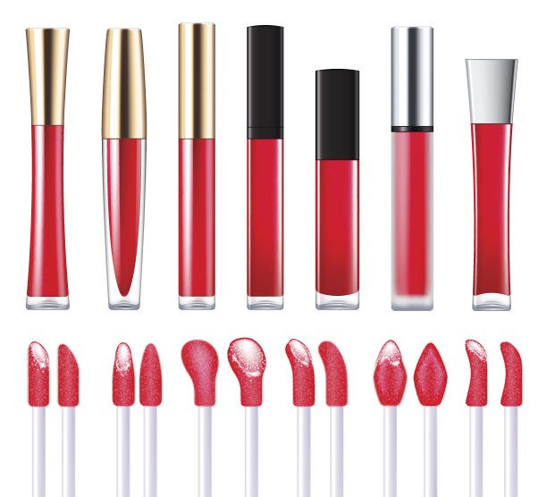 红唇彩套装图片下载