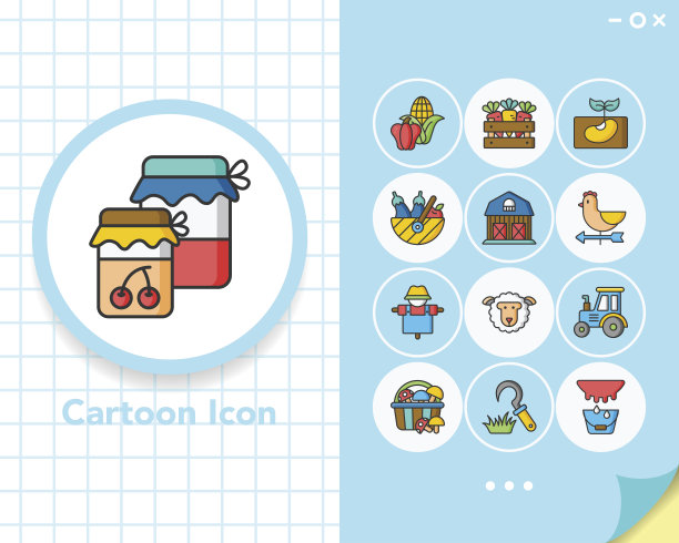 可爱的手绘插画图片下载