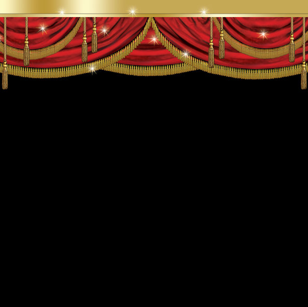 戏剧性的窗帘图片下载