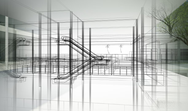 室内大厅效果图设计，3d效果图图片下载