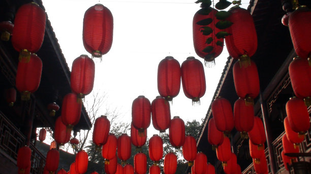 春节彩灯图片素材ID：135238150