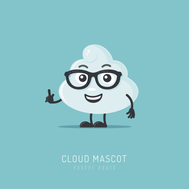 云的吉祥物图片下载