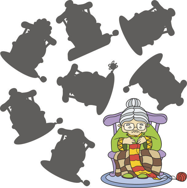 卡通祖母图片下载