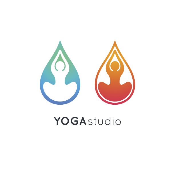 莲花瑜伽姿势图标图片下载