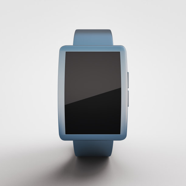 蓝色smartwatch图片下载
