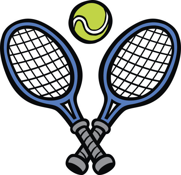 网球拍和网球图片下载