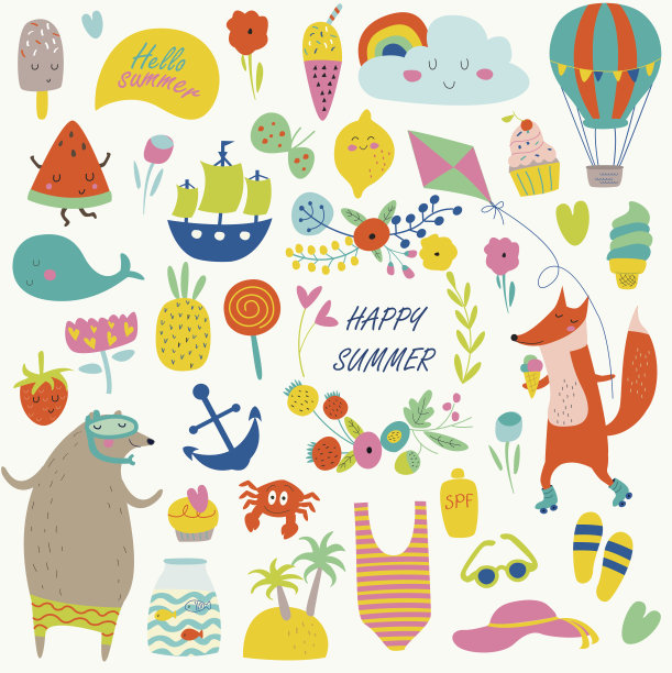 明亮的夏季流行音乐图片下载