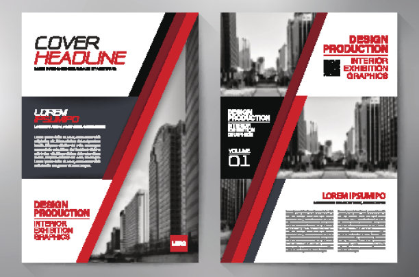 商业宣传册传单设计a4模板。图片下载