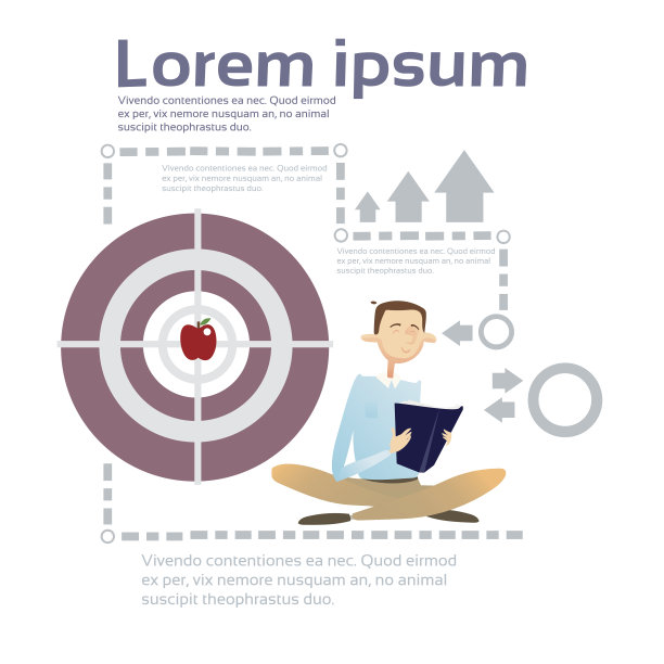 商人阅读文件学生研究摘要背景图片下载