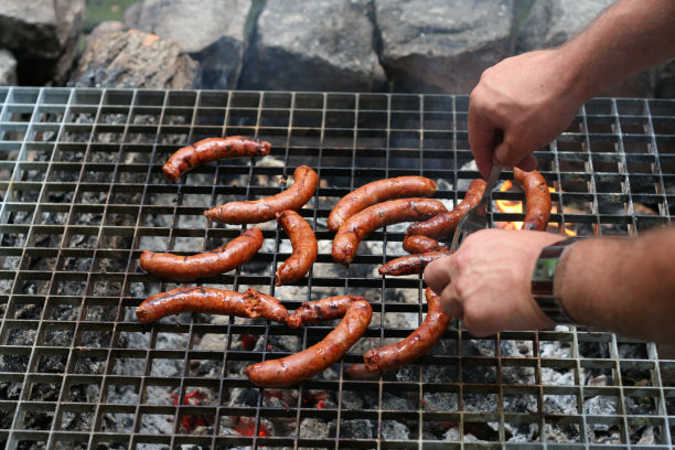 烤香肠图片下载