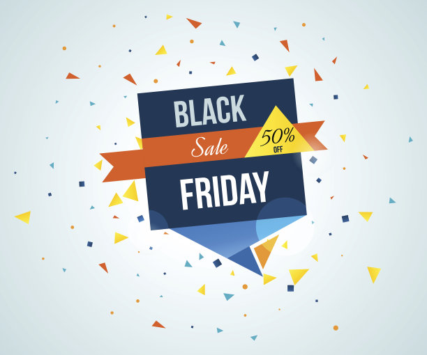 超级销售旗帜上的彩色背景。图片下载