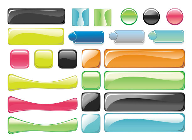 光滑的网络图标。图片下载