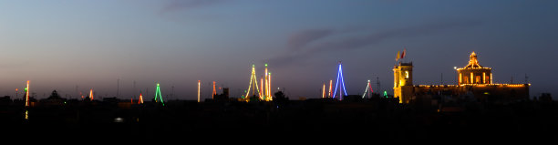 屋顶景色图片下载