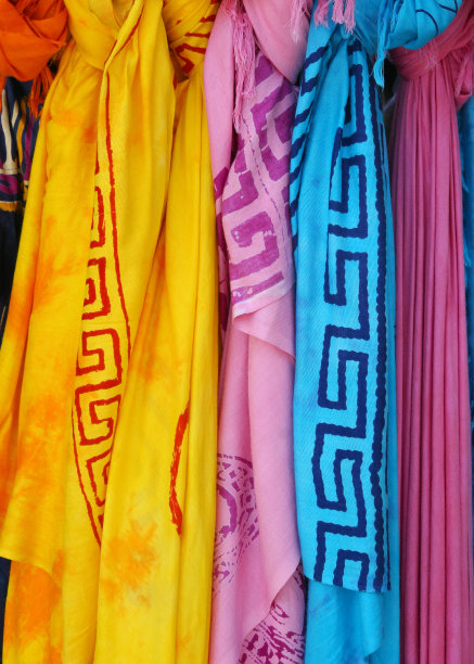 多颜色的布图片下载