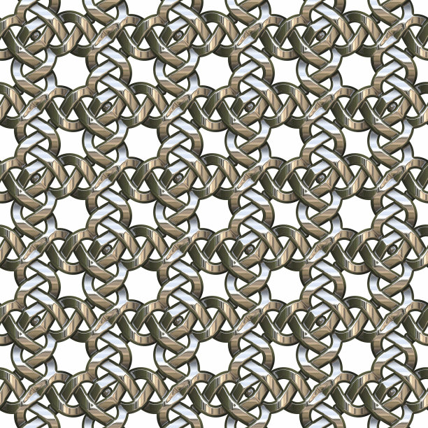 银链孤立图片下载