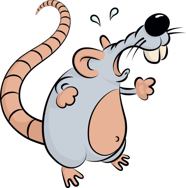 愤怒的老鼠大喊大叫图片下载