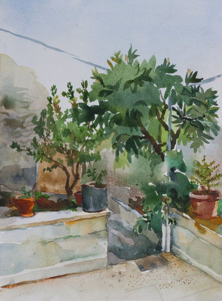 小花园一角图片下载