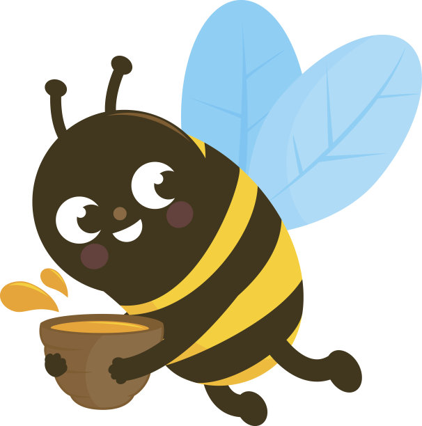 蜜蜂和蜂蜜图片下载