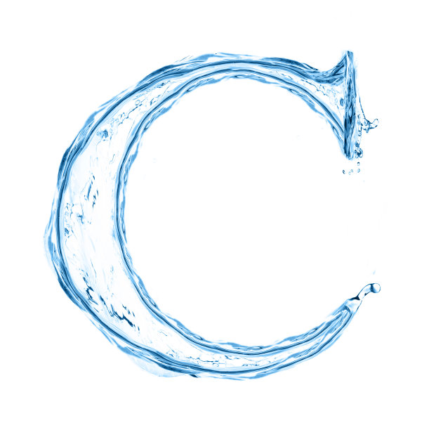 水字母表中的一个字母图片下载