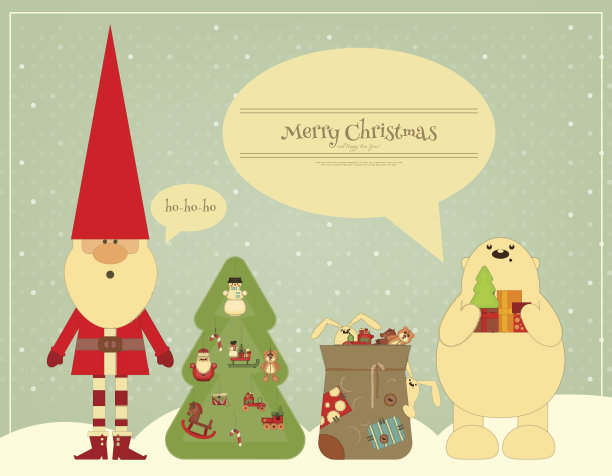 圣诞快乐，新年快乐海报图片下载