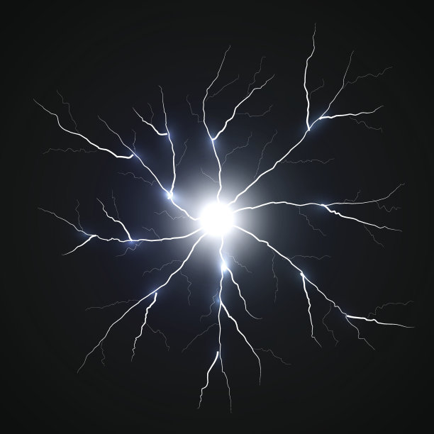 电闪光图片下载