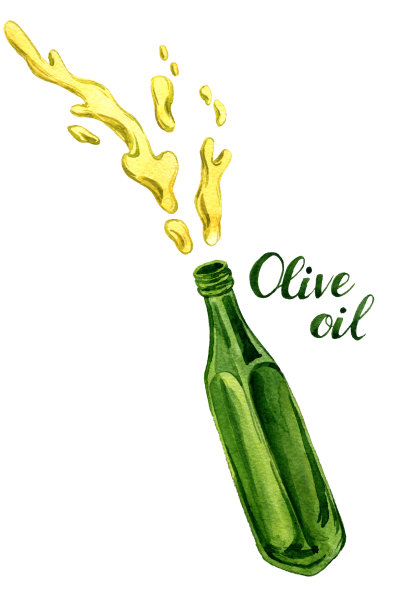 一瓶橄榄油图片下载