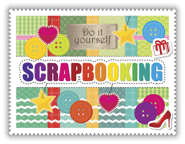 剪贴簿艺术和手工艺品卡片图片下载