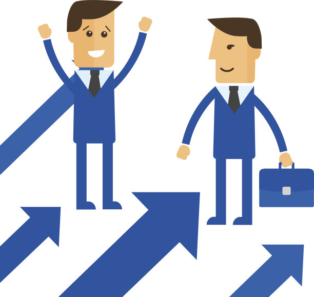 寻找机会。业务概念向量素材图片